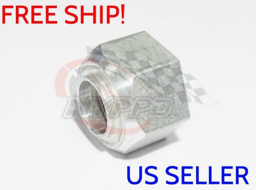 Nyppd 10 an female al 37 degree flare weld bung fitting turbo oil drain 0.75 in