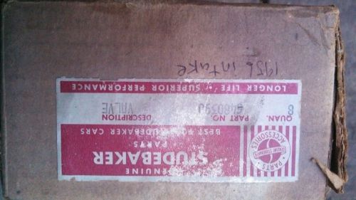 1956 packard script engine intake valve set 6480390 nos