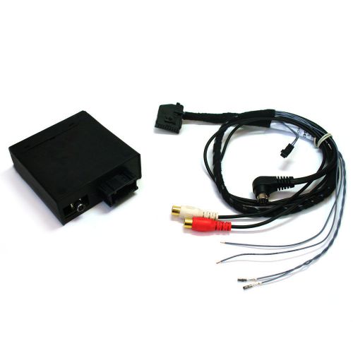 Multimedia adapter plus for audi with rns-d 4:3 without factory rear view camera