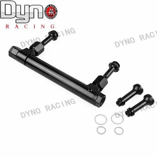 Dyno universal adjustable aluminum pivoting fuel log for universal car