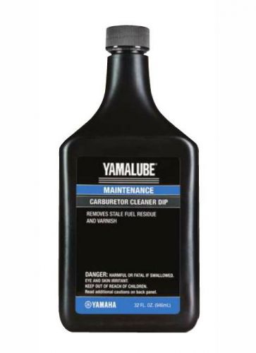 Oem yamaha carburetor cleaner dip quart acc-carbc-le-nr