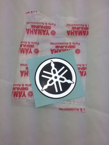 Yamaha tuning fork,stickers,decals,logo,emblem.for fuel tank 55mm dia.