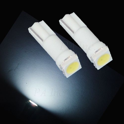 50x t5 74 73 5050 smd white dashboard gauge light interior bulbs 12v