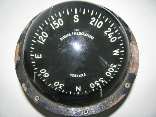 5&#034; danforth / white express marine compass cb31511