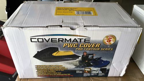 Black /yellow seadoo gtl (2001 thru 2005),gts (2001 thru 2005) jet ski cover