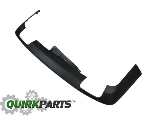 08-14 dodge challenger rear dual exhaust valance trim lower fascia mopar genuine