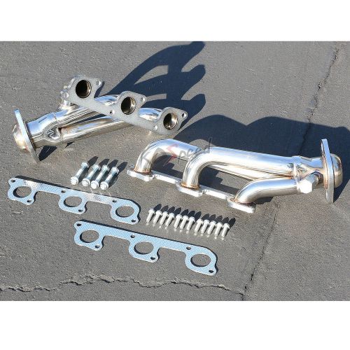 4.0 v6 stainless steel header exhaust manifold 98-10 ford ranger/explorer/b4000