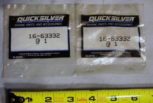 (2) x quicksilver mercruiser 16-63332 boat motor carburetor stud .312 x 1.2812