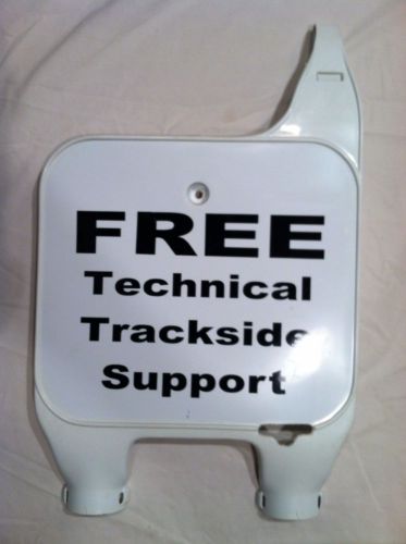 Suzuki rm-z 450 front number plate free technical trackside support motorcross