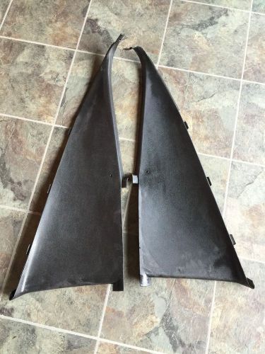 1970 - 1973 trans am camaro sail panel set upper rear window trim interior