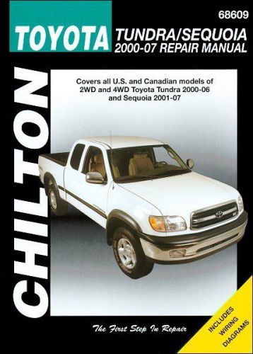 Toyota tundra, sequoia repair manual 2000-2007