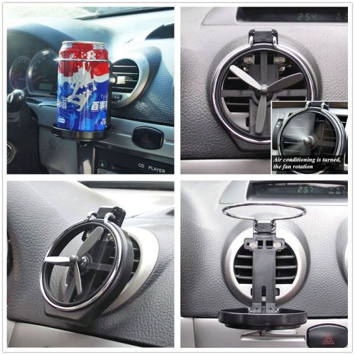 1x car truck wind air a/c outlet folding cup bracket bottle drink holder for bmw