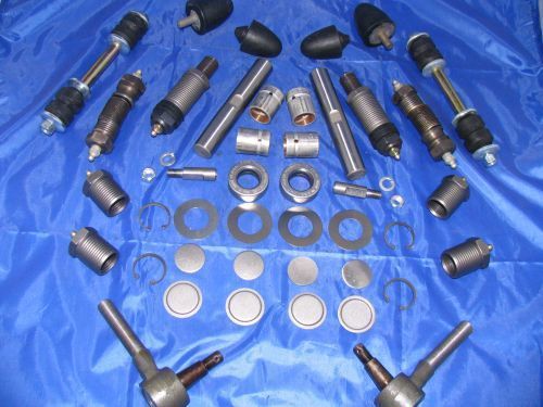 Front end kit 39 40 41 42 46 47 48 chevrolet chevy w/ king pins &amp; tie rod ends