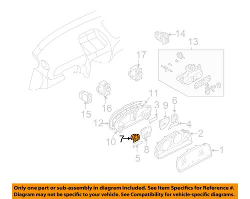 Nissan oem 00-01 sentra-fuel level gauge 248304m760