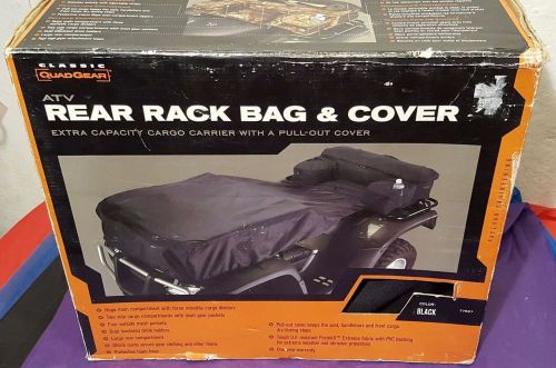 Classic quadgear atv rear rack bag &amp;  cover model 77657