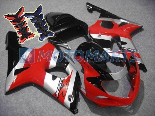 Free tank pad! injection fairing body kit for suzuki gsx r 1000 k1 2001 2002 ai