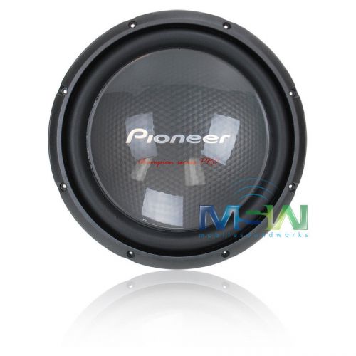 Pioneer ts-w3003d4 12&#034; dual 4-ohm champion pro car audio subwoofer sub woofer