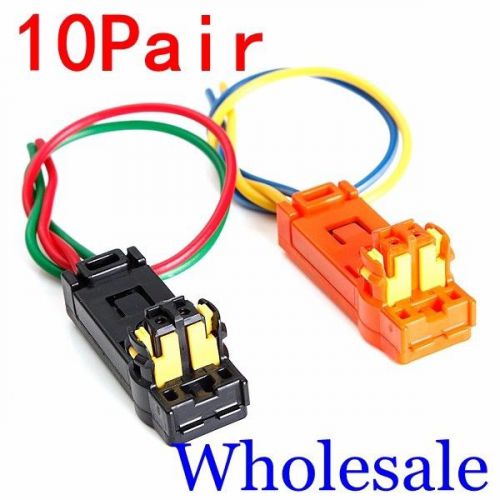 10 pair airbag clockspring wires connector plugs for nissan subaru mazda toyota