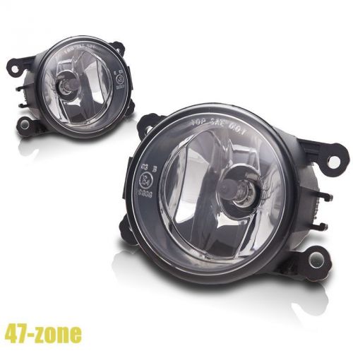 For explorer focus mustang taurus clear lens chrome housing fog lights lamps kit