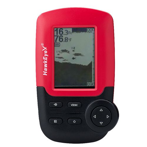 Hawkeye fishtrax  kayak dot matrix portable fish finder -ft1px