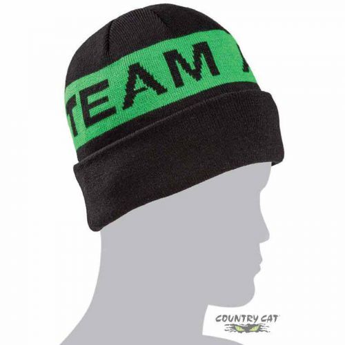 Arctic cat team arctic black / lime beanie hat - lime green / black - 5253-178