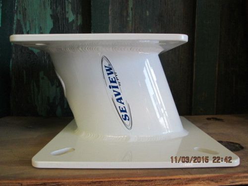 Seaview pmf-5u-7l 5&#034; universal radar mount 7x7 base new