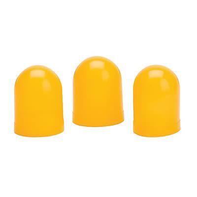 Autometer 3208 light bulb covers yellow set of 3