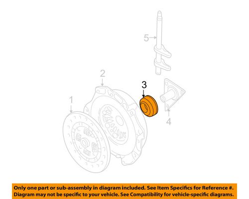 Hyundai oem 96-06 elantra clutch-release bearing 4142139000