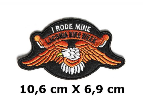 Patch eagle i rode mine laconia bike week chopper motorrad harley triumph honda