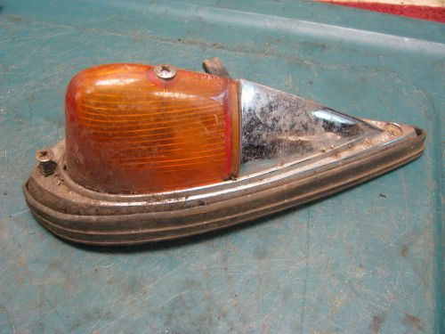 Vintage yankee 77 sae cab clearance marker lights yellow amber lens  061716