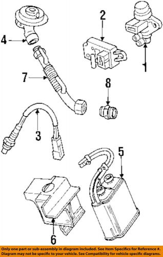 Ford oem emission-connector f1az9f485a