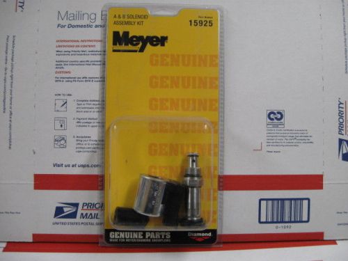 Meyer snow plow valve 15917 &amp; coil 15916- new e-58h e-68 e-78 &amp; e-88 pump 15925