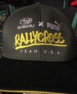 Subaru rallycross team usa hat cap puma one size