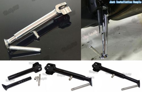 Cnc billet adjustable kickstand side stand fit 2013-2016 yamaha mt-09 fz-09 fz09