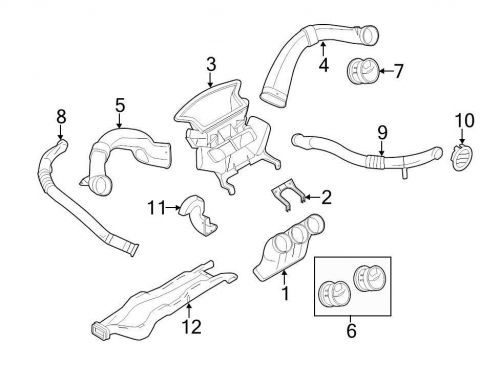 Ford oem dashboard air vent 9t1z61044e82ad image 10