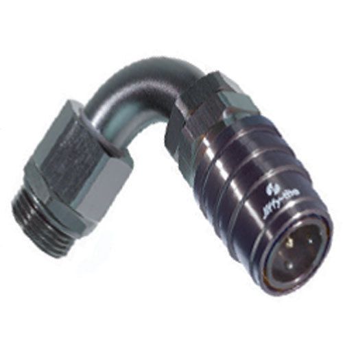 Jiffy-tite 51112je 5000 series socket -12an 90&amp;deg; male o-ring boss fitting val