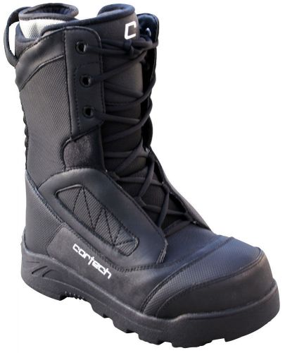 Cortech cascade snow snowmobile boots (black) us 10