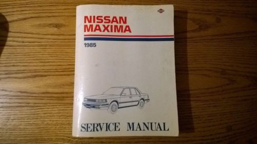 1985 nissan maxima service manual