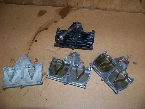 79 77 76 mercury 90 115 140 hp outboard inline 6 intake transfer port plates