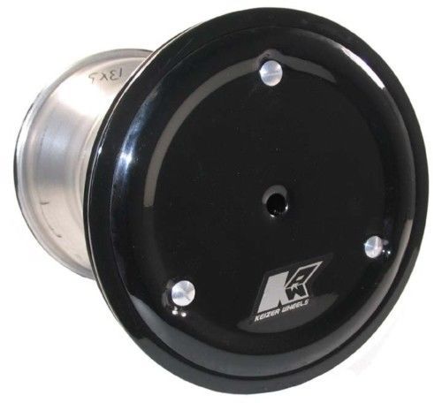 Keizer aluminum wheel,27 spline w/ wheel center,10x13&#034;,5&#034;,beadlock &amp; cover,black