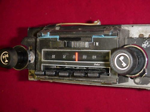 71 72 73 74 75 76 chevy chevelle nova impala am fm radio plays great ss 454 396