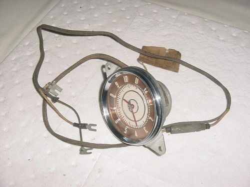 Vintage car clock buick special super gmc george w borg new old stock