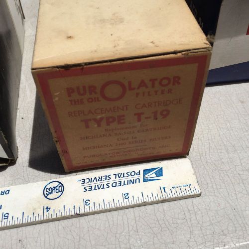 Purolator filter, pn t-19, nos.      item:  4205