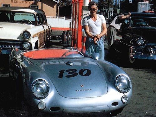 Porsche 550 spyder james dean final ride! rare poster