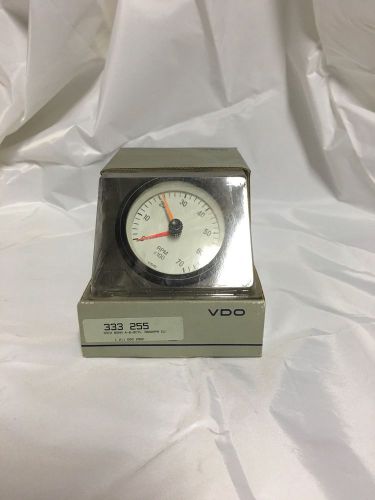 Vdo 333-255 tachometer 7,000 rpm - cockpit white