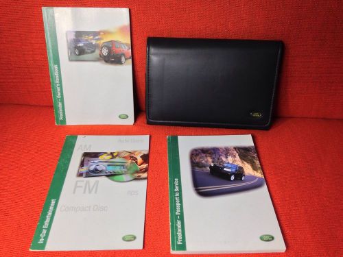 2002 land rover freelander owners manual set fast n free ship (buy oem)