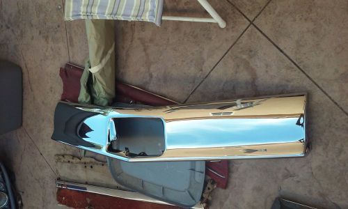 1959 cadillac rear center bumper new chrome