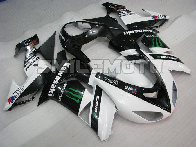 Fairing for kawasaki 2006 2007 06 07 zx-10r zx10r plastics injection kit aam