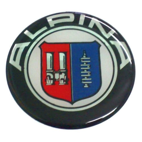 X4 alpina sticker rasin 50mm.(1.96&#034;) wheel center caps emblem logo decal