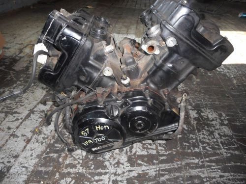 1987 honda vfr700f interceptor 700 complete motor engine excellent condition 20k